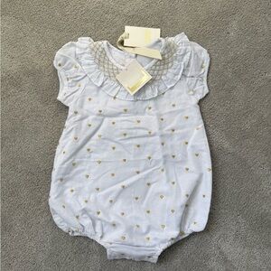 Dondolo White and Gold Heart Bubble 2T